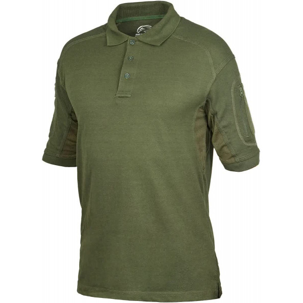 Теніска поло Defcon 5 Tactical Polo Short Sleeves with Pocket XL OD Green