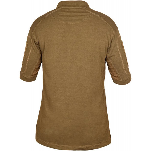 Теніска поло Defcon 5 Tactical Polo Short Sleeves with Pocket S Coyote brown
