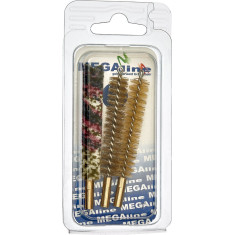 Набор ершей MEGAline кал. 9 мм. Латунь/нейлон/шерсть. 1/8 F