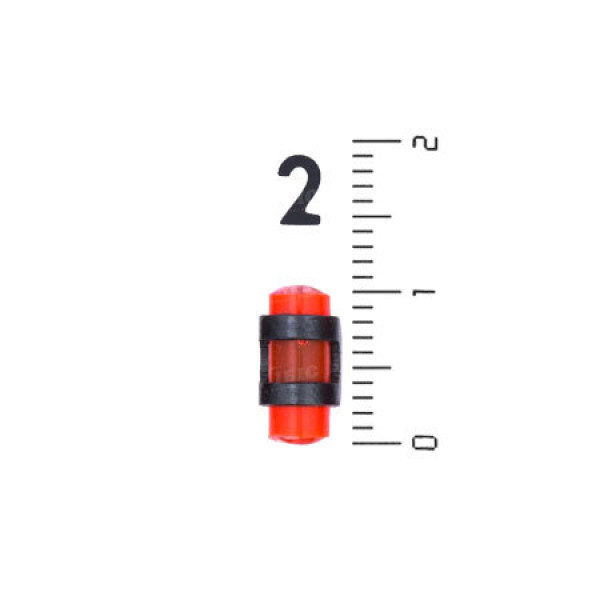 Мушка MEGAline 180/2 D.2,6. Цвет - красный