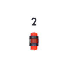 Мушка MEGAline 180/2 D.3. Цвет - красный Мушка MEGAline 180/2 D.3. Цвет - красный