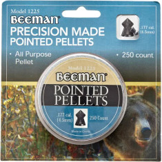 Кулі пневм Beeman Pointed. Кал. – 4.5 мм. Вага - 0.55 г. 250 шт/уп