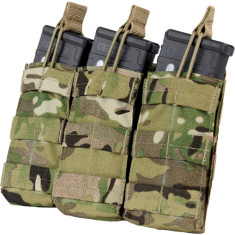 Подсумок Condor Triple M4/M16 Open Top Mag Pouch. Multicam