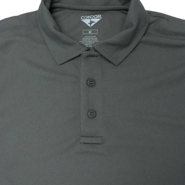 Теніс поло Condor-Clothing Long Sleeve Performance Tactical Polo. M. Graphite