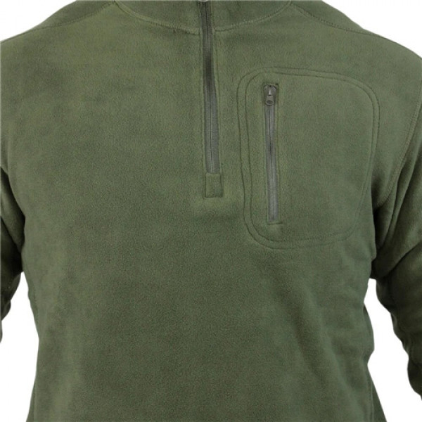 Кофта Condor-Clothing Quarter Zip Pullover. XL. Olive drab