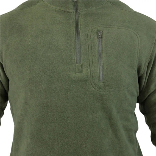 Кофта Condor-Clothing Quarter Zip Pullover. XXL. Olive drab