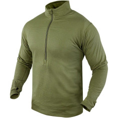 Термокофта Condor-Clothing Base II Zip Pullover. XL. Olive drab
