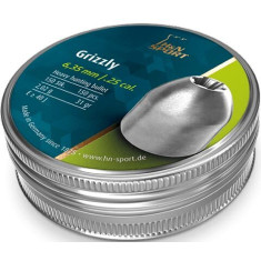 Кулі пневматичні H&N Grizzly. Кал. 6,35 мм. Вага - 2.02 р. 150 шт/уп