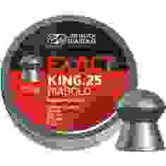 Кулі пневм JSB Diabolo Exact King. Кал. 6.35 мм. Вага - 1.64 г. 350 шт/уп
