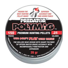 Кулі пневматичні JSB Polymag. Кал. 6,35 мм. Вага - 1.64 г. 150 шт/уп