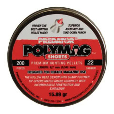Кулі пневматичні JSB Polymag Shorts. Кал. 5.5мм. Вага - 1.03 р. 200 шт/уп