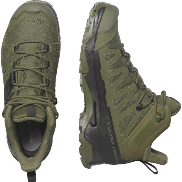 Ботинки Salomon X ULTRA Forces MID 13.5 Green Black