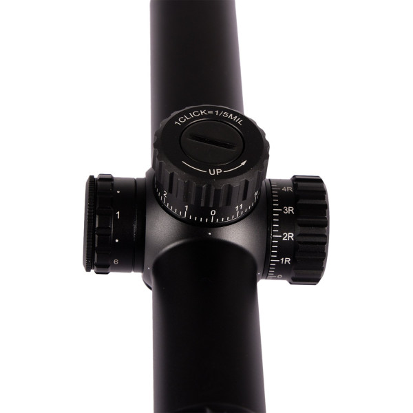 Приціл оптичний XD Precision Black-C.Q.B F1 1-6x24 сітка BDC