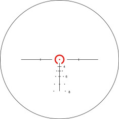 Прицел оптический XD Precision Black-C.Q.B F2 1-6x24 сетка BDC