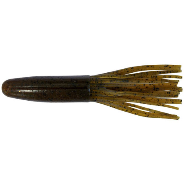 Силикон Keitech Salty Core Tube 4.25" 6 ц:101 green pumpkin pp.