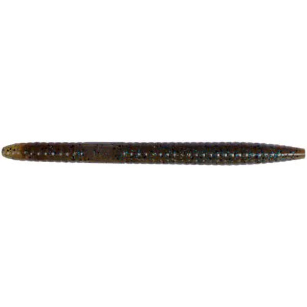Силикон Keitech Salty Core Stick 5.5" 7 ц:207 green pumpkin pp. flk