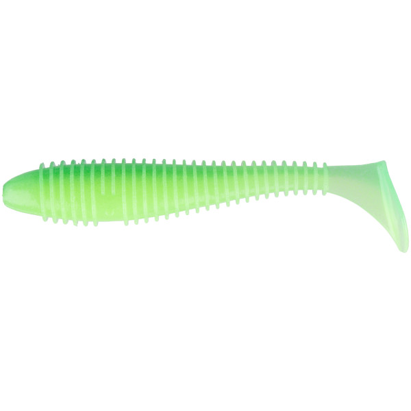 Силікон Keitech Swing Impact FAT 3.8" (6 шт/уп) к:ea#11 lime chartreuseglow