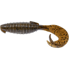 Силікон Keitech Flapper Grub 4" (7 шт/уп) к:101 green pumpkin pp.