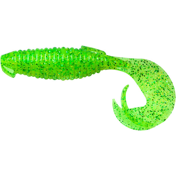 Силикон Keitech Flapper Grub 4" (7 шт/упак) ц:424 lime chartreuse