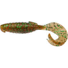 Силікон Keitech Flapper Grub 4" (7 шт/уп) к:ea#02 peach green flk.