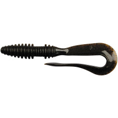 Силікон Keitech Mad Wag Slim 4.5" (9 шт/уп) к:101 green pumpkin pp.