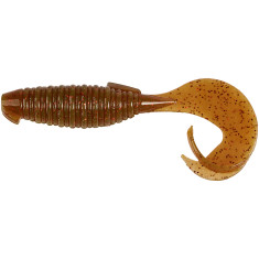 Силікон Keitech Flapper Grub 4" (7 шт/уп) к:pal#07 motoroil red flake