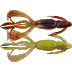 Силікон Keitech Crazy Flapper 4.4" (6 шт/уп) к:ea#15 grape chart red flk