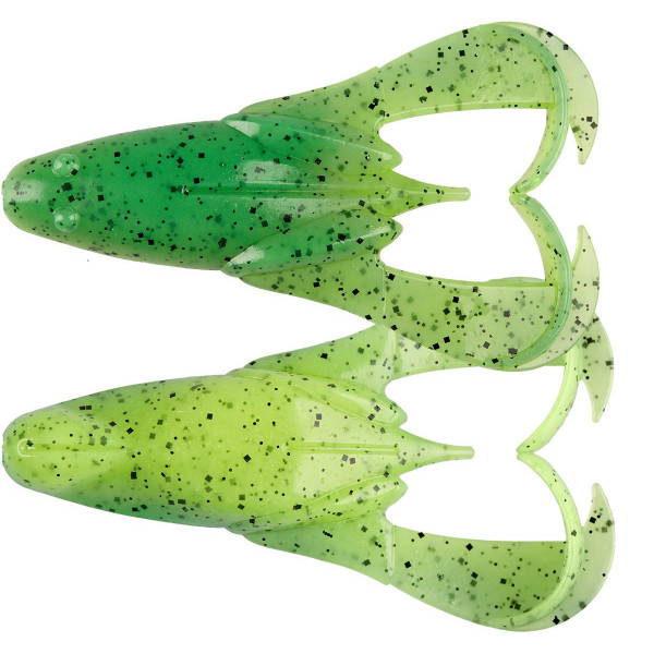 Силікон Keitech Noisy Flapper 3.5" (5 шт/уп) к:468 lime chartreuse pp.