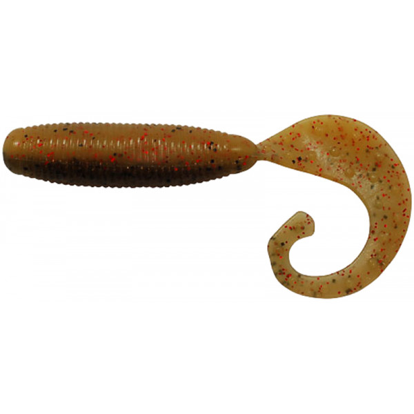 Силікон Reins Fat G-Tail Grub 2" B09 Smoke Mustard (16 шт/уп.)