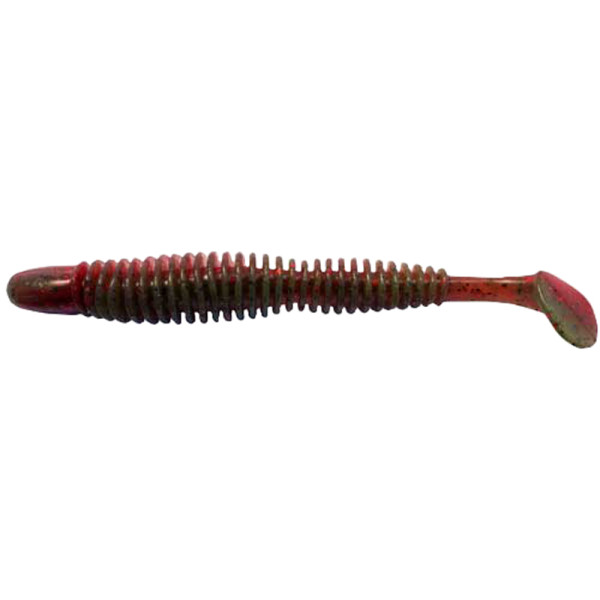 Силікон Reins Bubbring Shad 4" B20 Tomato Craw (6 шт/уп.)