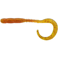 Силікон Reins Curly Curly 566 Motor Oil Red Flake (15 шт/уп.)