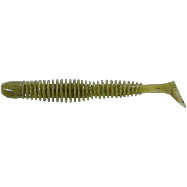 Силикон Reins Bubbring Shad 4" 001 Watermelon Seed 8шт