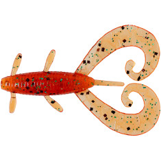 Силикон Reins G TAIL TWIN 2" 568 Fire Sugar 10шт		