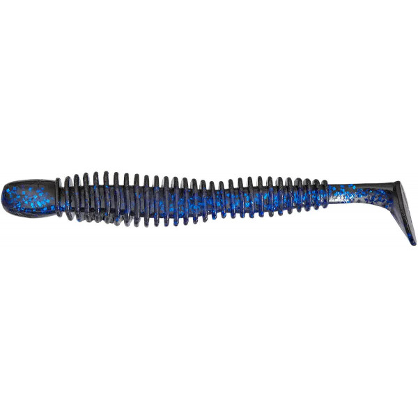 Silicone Reins Bubbring Shad 4" B11 Blue Belly (6-pack)