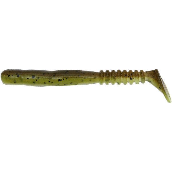 Силікон Reins Rockvibe Shad 2" B08 Green Pumpkin Chart Melon (16 шт/уп.)