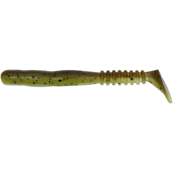 Силікон Reins Rockvibe Shad 3" B08 Green Pumpkin Chart Melon (12 шт/уп.)