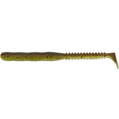 Силикон Reins ROCKVIBE SHAD 4" B08 Green Pumpkin Chart Melon (9 шт/уп.)