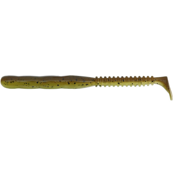 Силікон Reins Rockvibe Shad 4" B08 Green Pumpkin Chart Melon (9 шт/уп.)