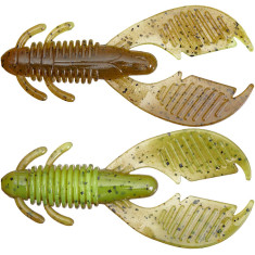 Силікон Reins AX Craw 3.5" B08 Green Pumpkin Chart Melon (6 шт/уп.)