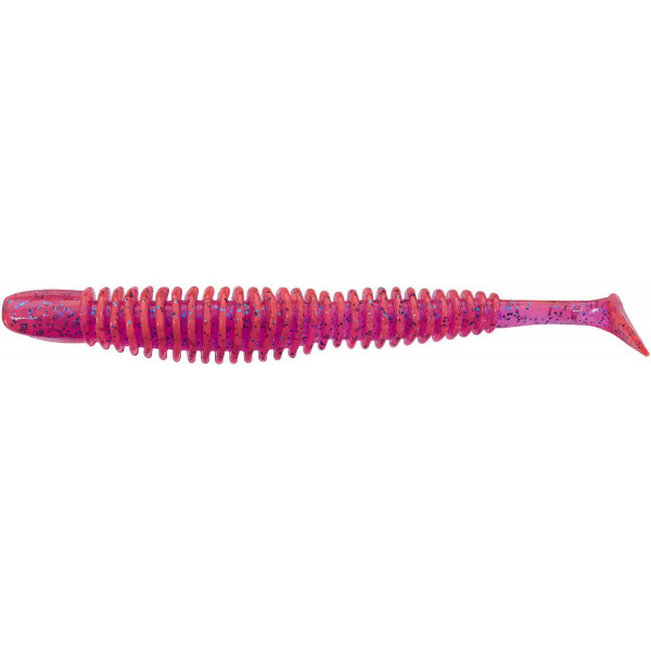 Silicone Reins Bubbring Shad 4" 443 Pink Sardine (8 pcs/pack)