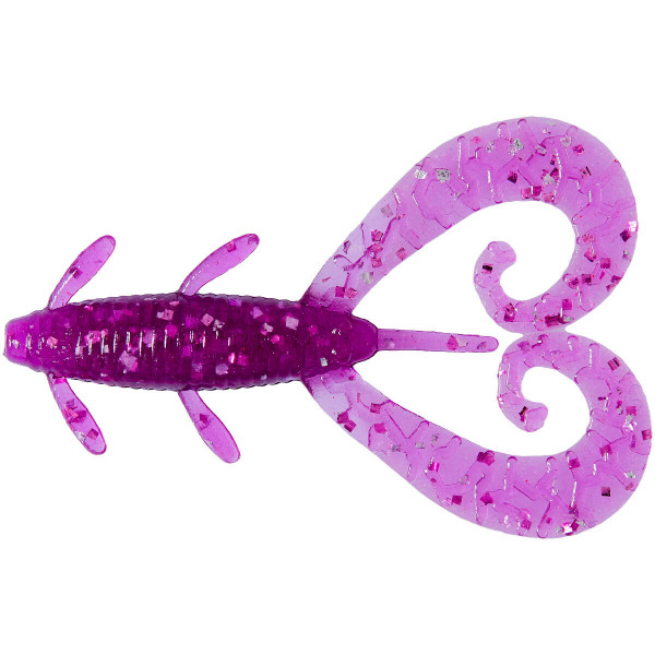 Силикон Reins G TAIL TWIN 3" 428 Purple Dynamite (8 шт/уп.)