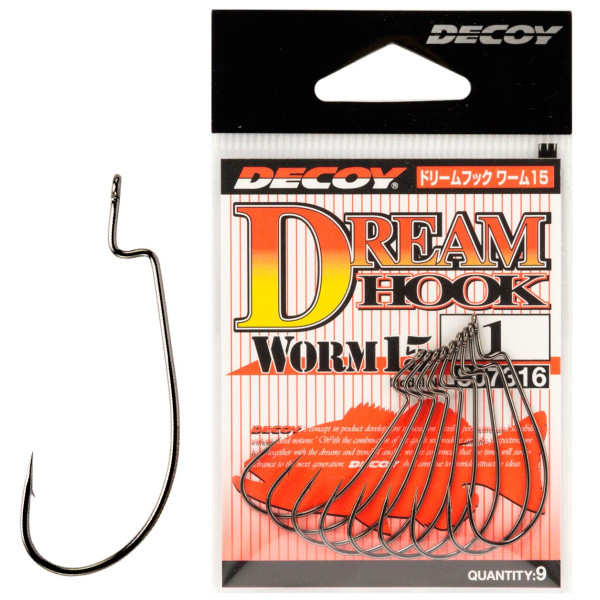 Гачок Decoy Worm15 Dream Hook #4 (9 шт/уп)