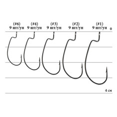 Гачок Decoy Worm19 S. S. Hook #3 (9 шт/уп)