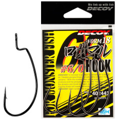 Гачок Decoy Worm18 #6/0 (4 шт/уп)