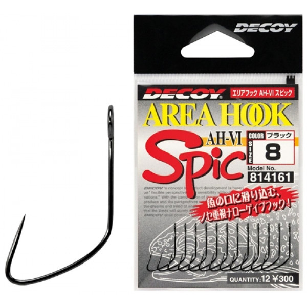 Крючок Decoy Area Hook VI Spic #10, 12шт.