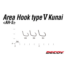 Гачок Decoy Area Hook V Kunai #08 (10 шт/уп)