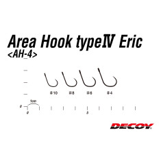 Гачок Decoy Area Hook IV Eric 04, 12 шт/уп