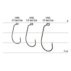 Гачок Decoy MG-3 Light Game #8 (12 шт/уп)