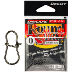 Застежка Decoy Round Snap 1.5, 24lb, 13 шт