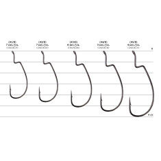 Гачок Decoy Worm21 Digging Hook #1/0 (7 шт/уп)